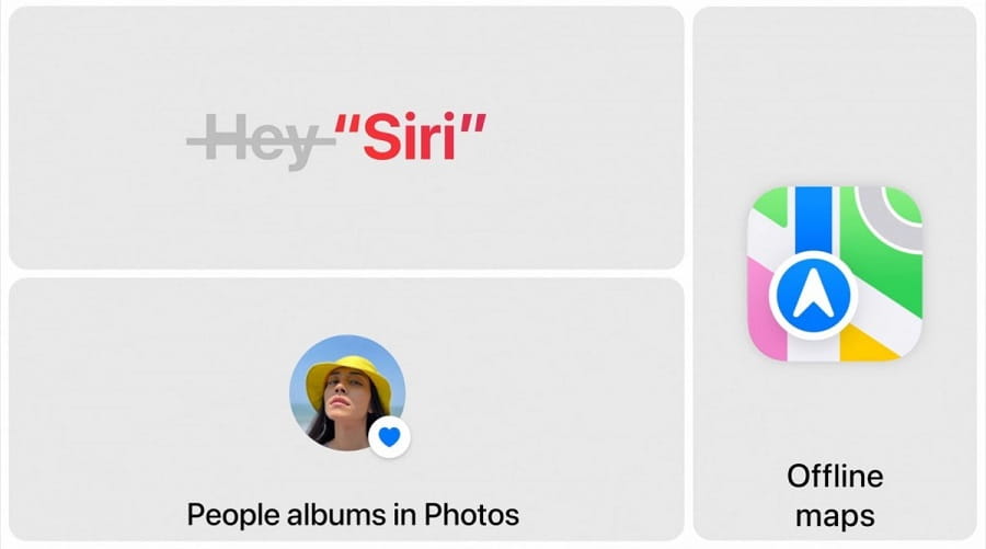 تغییرات دستیار صوتی Siri