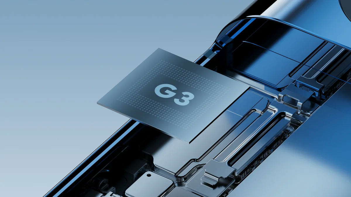 گوشی پیکسل 8 و 8 پرو گوگل با پردازنده تنسور G3 معرفی شدند