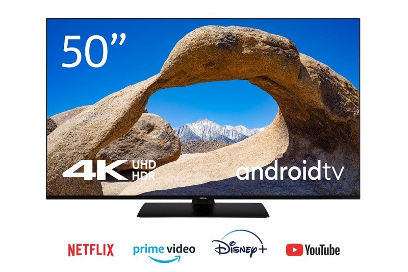 تلویزیون 50 اینچی 4K نوکیا با قیمت 390 یورو رونمایی شد