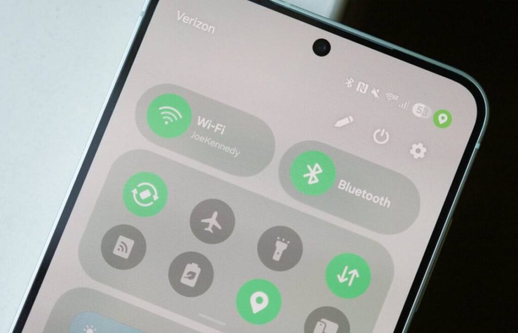 Setting گوشی سامسونگ