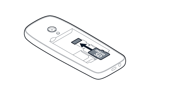 جای رم گوشی نوکیا ساده