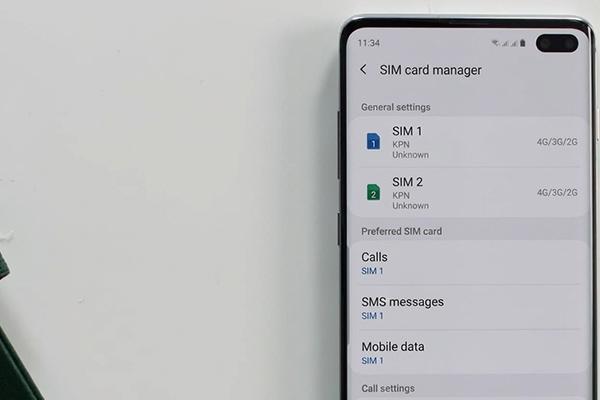 انتخاب سیم‌کارت پیش‌فرض برای تماس، پیامک و اینترنت در گوشی‌های سامسونگ
