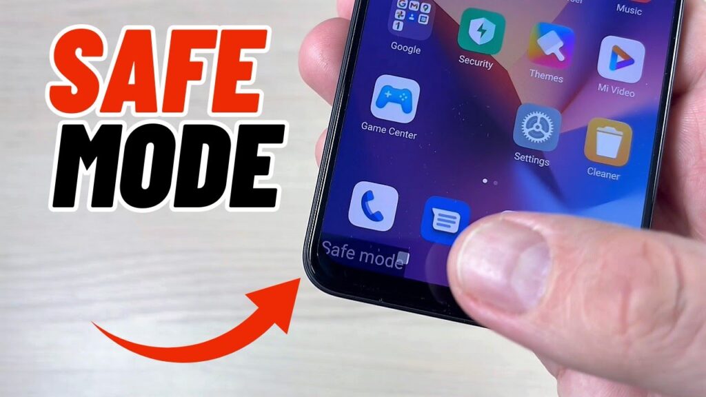 خارج شدن Safe Mode شیائومی